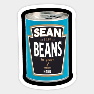 Sean Beans In Gravy 1 Variety Hard Sticker